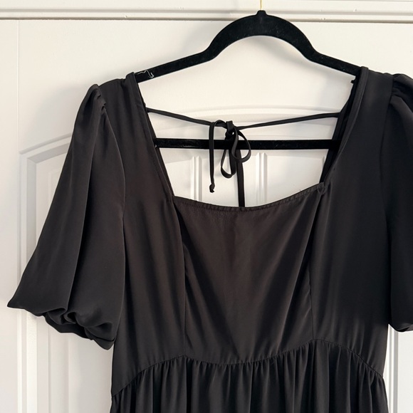 NWOT! Elegant Black Maxi Dress - Picture 2 of 4